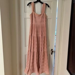 NWT Jonathan Simkhai pink maxi dress in porcelain pink size 4